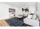 Modern living room featuring stylish furniture, contemporary art, and sleek decor at 727 Berkeley Nw Ave, Atlanta, GA 30318