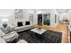 Bright living room with hardwood floors, modern decor, and an open layout at 727 Berkeley Nw Ave, Atlanta, GA 30318