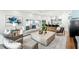 Inviting living room features an open layout, neutral colors, modern furniture, and lots of natural light at 727 Berkeley Nw Ave, Atlanta, GA 30318