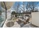 Relaxing balcony featuring comfortable outdoor seating and serene neighborhood views at 727 Berkeley Nw Ave, Atlanta, GA 30318