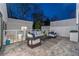 Outdoor patio with modern furniture and decorative cushions provides an inviting space for relaxation at 727 Berkeley Nw Ave, Atlanta, GA 30318