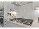 Modern kitchen features stainless steel appliances and white cabinetry at 3850 Ivy Cottage Se Dr, Snellville, GA 30039