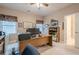 Well-lit home office featuring a large window and neutral-toned paint at 5216 Old Mountain Ln, Powder Springs, GA 30127