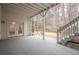 Covered patio with access to the backyard and an upper deck at 5216 Old Mountain Ln, Powder Springs, GA 30127