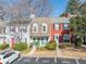 Townhouse exterior with green door at 1304 Wedgewood Ct, Atlanta, GA 30350