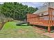 Artificial turf, deck and privacy fence at 1403 Shiloh Oak Dr, Loganville, GA 30052