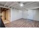 Spacious unfinished basement with a separate entrance and laundry hookups at 15 E Georgia Ave, Emerson, GA 30137