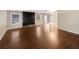 Spacious living room showcases hardwood floors and a fireplace at 4095 Maxanne Nw Dr, Kennesaw, GA 30144