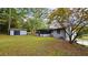 Large backyard with shed and screened porch at 1906 Young Rd, Lithonia, GA 30058