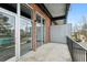 Large balcony with city views at 5200 Peachtree Rd # 3221, Chamblee, GA 30341