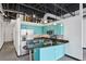 Modern kitchen with stainless steel appliances and a breakfast bar at 5200 Peachtree Rd # 3221, Chamblee, GA 30341