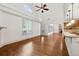 Open-concept living room featuring lots of natural light at 100 Pine Sandy Bank Dr, Canton, GA 30114