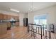Eat-in kitchen has wooden cabinets, stainless steel appliances, and table for gathering at 2657 Avanti Way, Decatur, GA 30035