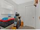 Laundry room with washer, dryer and storage shelves at 761 Woodwind Dr, Rockmart, GA 30153