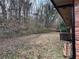 Wooded backyard with a sloping terrain at 126 Meadow Park Sw Ln, Atlanta, GA 30315
