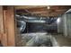 Unfinished basement showing exposed wood ceiling and open vents at 126 Meadow Park Sw Ln, Atlanta, GA 30315