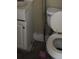 Bathroom with a toilet and sink at 126 Meadow Park Sw Ln, Atlanta, GA 30315
