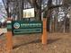 Sign for Noonday Creek Trail in Greenprints Regional Trailway System at 107 Winsome Way, Woodstock, GA 30188