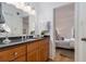 Bathroom with granite vanity and updated fixtures at 320 Tuxworth Cir, Decatur, GA 30033