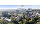 Aerial view of a high-rise condo with downtown Atlanta in the background at 1 Biscayne Nw Dr # 809, Atlanta, GA 30309