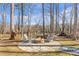 Inviting outdoor fire pit area with stone surround and seating, perfect for relaxing evenings at 775 River Cliff Ct, Suwanee, GA 30024