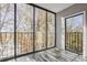 Private balcony with treetop views at 2769 Peachtree Ne Rd # 10, Atlanta, GA 30305