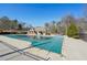 Community pool with pool house and safety cover at 4035 Powerscourt Pl, Suwanee, GA 30024