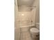 Bathroom with a shower over bath and tiled flooring at 866 Lee Byrd Rd, Loganville, GA 30052