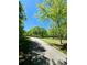 Long paved driveway lined by trees leading to the house at 866 Lee Byrd Rd, Loganville, GA 30052
