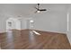 Bright bonus room featuring hardwood floors, natural light and high ceilings at 473 Silverleaf Ln, Dallas, GA 30157