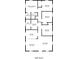 Detailed floor plan showing bedroom, kitchen, living room, bathrooms, dining, laundry, and closets at 1137 2Nd Nw St, Atlanta, GA 30318