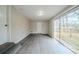 The living room has sliding glass doors and access to a wooden deck at 2103 Mcafee Rd, Decatur, GA 30032