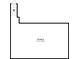 Floor plan of large storage area. Dimensions are 31'2
