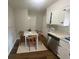 Eat-in kitchen with stainless steel appliances and hardwood floors at 1864 Cindy Dr, Decatur, GA 30032
