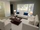 Bright living room featuring white sofas and a coffee table at 1864 Cindy Dr, Decatur, GA 30032