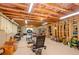 Spacious unfinished basement with exposed insulation, ample room for gym equipment, and potential for customization at 4380 Serenity Lake Dr, Cumming, GA 30028