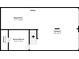 Basement floor plan with access to garage, bonus room, closet, and unfinished space for utilities at 3500 Quinn Ridge Dr, Snellville, GA 30039