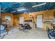 Spacious unfinished basement with workshop area at 915 Rocky Creek Rd, Hampton, GA 30228