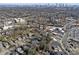 A picturesque aerial view of neighborhood featuring commercial district and residential homes at 1470 S Gordon Sw St, Atlanta, GA 30310