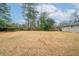 Large backyard with dead grass at 2104 Barbara Ln, Decatur, GA 30032