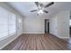 Living room features wood floors and lots of natural light at 2104 Barbara Ln, Decatur, GA 30032