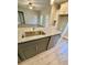Modern kitchen with stainless steel appliances and granite countertops at 3740 Cobblestone Dr, Loganville, GA 30052