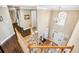 Bright foyer with hardwood floors, staircase and statement chandelier at 1302 Turtlebrook Ln, Lawrenceville, GA 30043