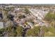 Wide aerial view of townhome community and neighborhood at 2251 Pernoshal Ct, Atlanta, GA 30338
