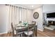 Dining room with table set for four at 2251 Pernoshal Ct, Atlanta, GA 30338