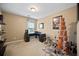 Bedroom with a desk, window, and eclectic drum set at 296 Cedar Bay Cir, Dallas, GA 30157