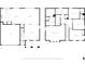 First and second floor plan of the home showing the kitchen, living room, bedrooms, and bathrooms at 296 Cedar Bay Cir, Dallas, GA 30157