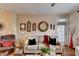 Comfortable living room with wood floors, natural light, and stylish decor at 1965 Nocturne Dr # 1205A, Alpharetta, GA 30009