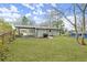 Expansive backyard featuring a lush lawn and a covered patio perfect for outdoor entertaining at 327 Thornton Sw St, Atlanta, GA 30315