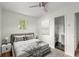This primary bedroom offers a ceiling fan and a relaxing space for rest and comfort at 327 Thornton Sw St, Atlanta, GA 30315